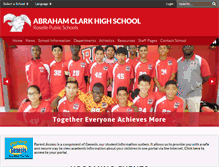 Tablet Screenshot of achs.roselleschools.org